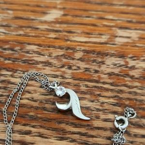 Vintage Avon diamond pendent